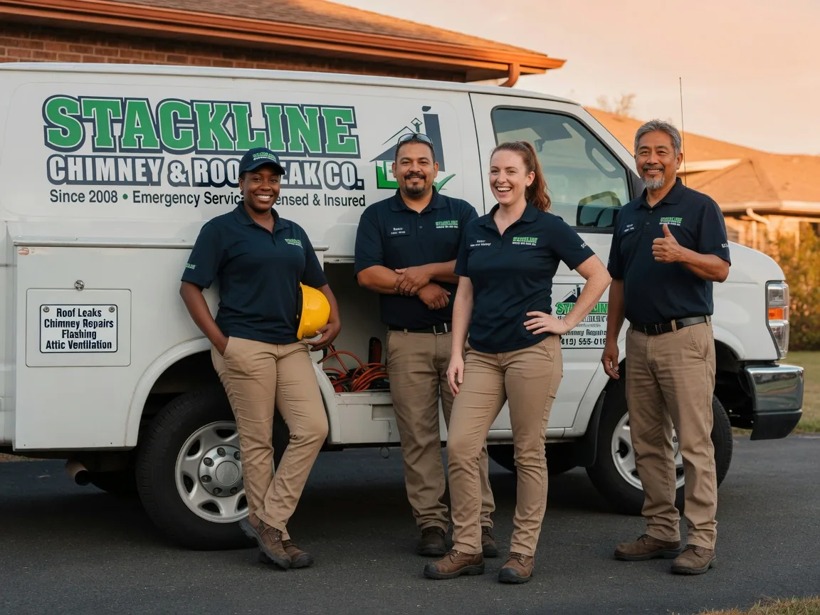 Chimney flashing repair company in Oakland, TN